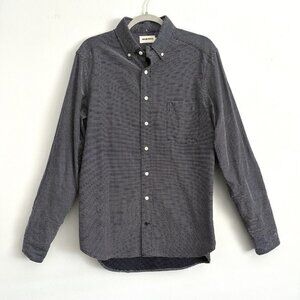 Taylor Stitch Blue Pattern Casual Button Down Shirt